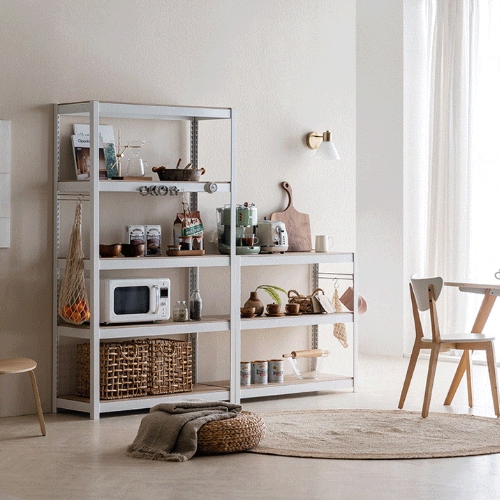 홈던트하우스 4단 앵글선반 1100x600 (120cm(높이))_이미지