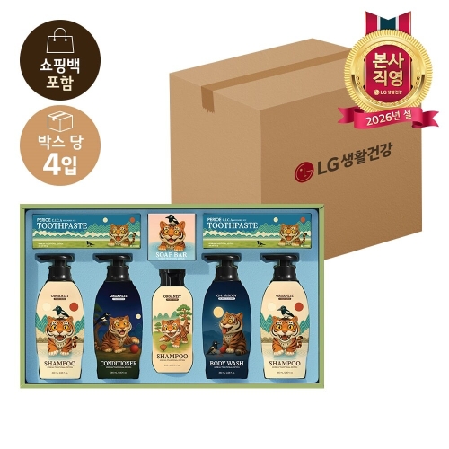LG생활건강 K까치와 호랑이 프리미엄세트 (4세트)_이미지