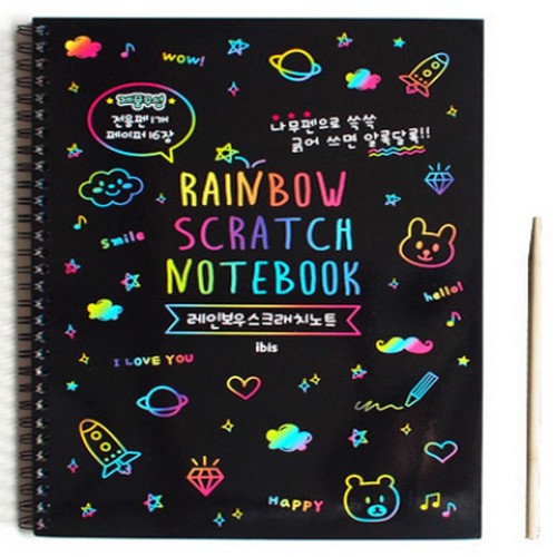 아이비스 4000 레인보우스크래치노트_이미지