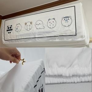 사각 원형 스탠드 에어컨 커버 벽걸이 덮개