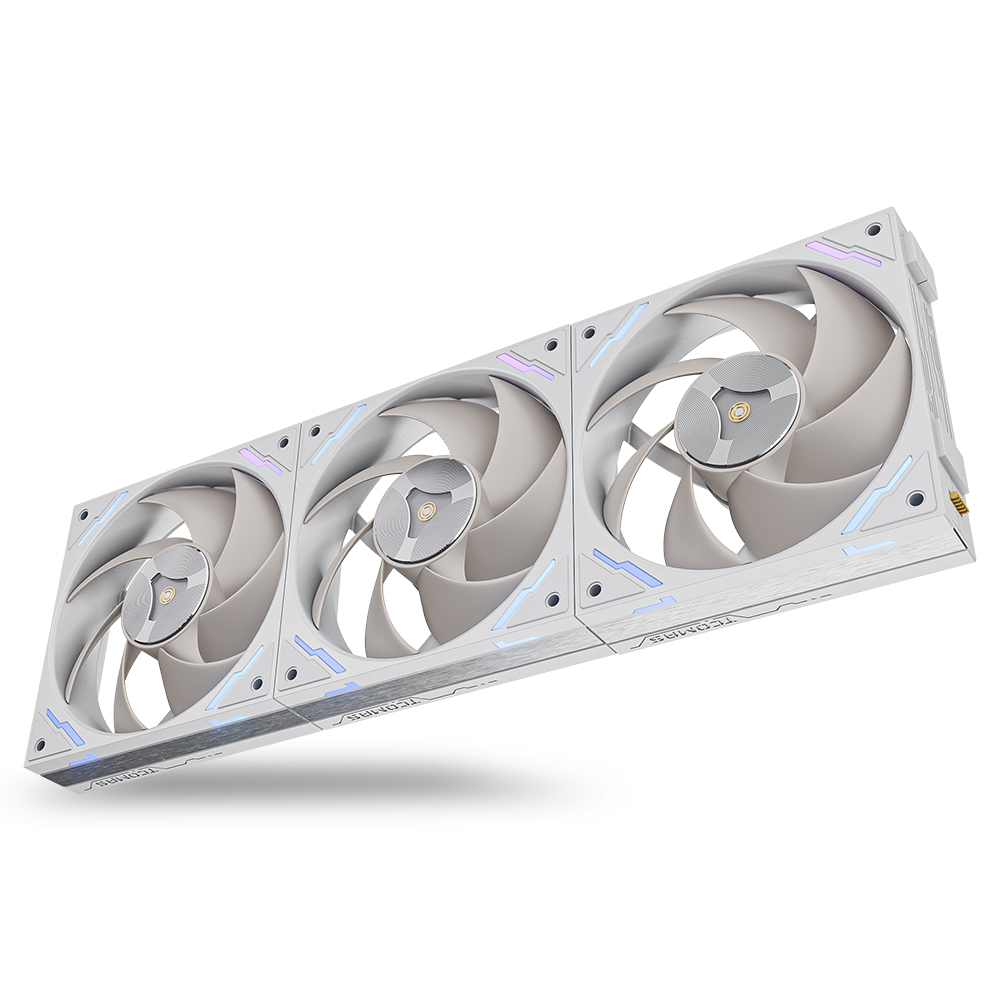 TCOMAS LYNK FC700 PRO ARGB 리버스 (3팩, 화이트)_이미지