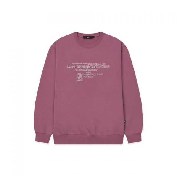 엘엠씨 FN OG DOODLE SWEATSHIRT indi pink 320930