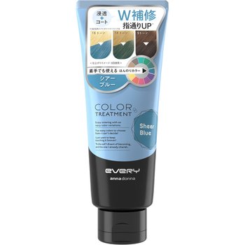 에브리 안나도나 에벌리 컬러 트리트먼트 쉬어 블루 160g (1개)_이미지