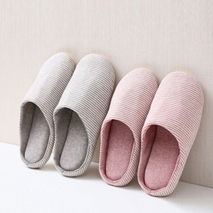 모던 모던 씬스트라이프 실내화 면 실내 슬리퍼 층간소음 S NUR6140E7_이미지