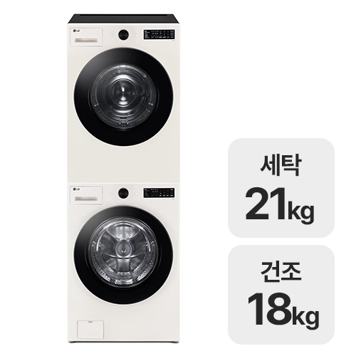 LG전자 트롬 오브제컬렉션 FG21ENR + RG18EN (공식인증점)_이미지