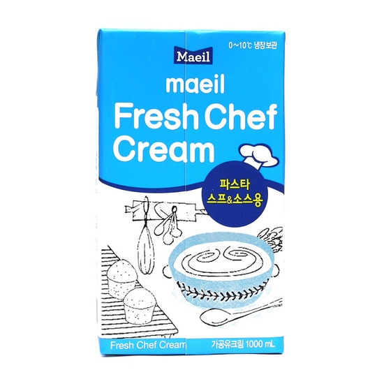 매일유업 매일 후레쉬쉐프 크림 1L이미지입니다. 누르면 해당 게시물로 새창이동합니다.