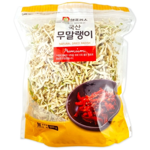 국산 무말랭이 800g 무표백 건 나물