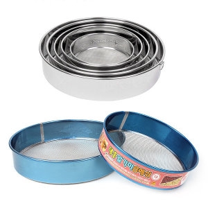 대흥 스텐 얼기미 콩채 곡물채 원채망 채반 굵은채_이미지