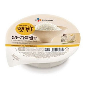 CJ제일제당 햇반 쌀눈가득쌀밥 210g이미지입니다. 누르면 해당 게시물로 새창이동합니다.