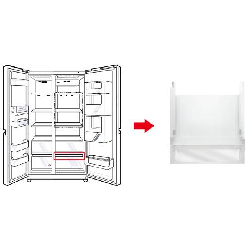LG전자 야채실 커버 ACQ88632002_이미지