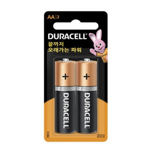 듀라셀 오리지널 알카라인 AA (4개)