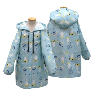 백곰 유아동 바람막이 점퍼 자켓 백곰 메쉬 비옷 레인코트. b89C5C7 아동우의_이미지