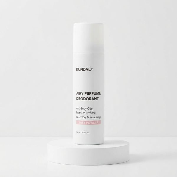 쿤달 에어리 퍼퓸 데오드란트 스프레이 베이비파우더 150ml