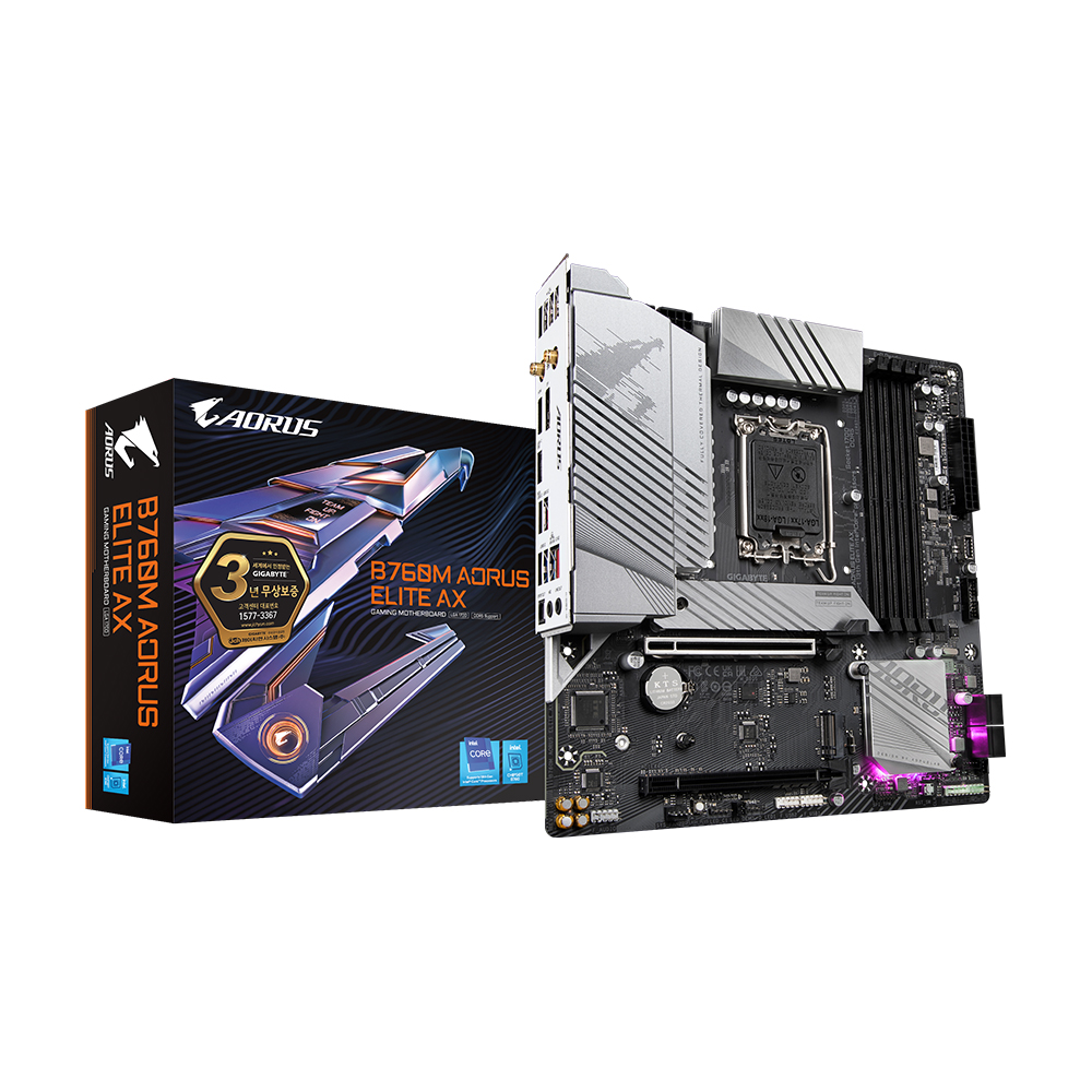 GIGABYTE B760M AORUS ELITE AX ���̾���