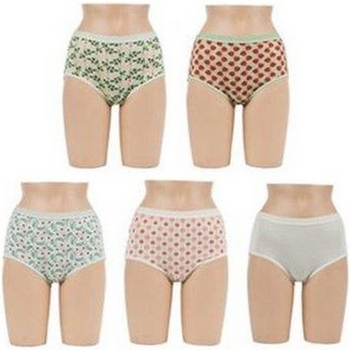 더블유아이엘 라페어 인견 나염 팬티 5종 그린무드 LWHSS211 (5매)