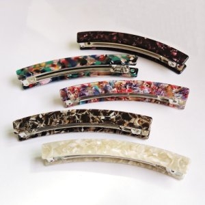 [불명] myacc 스퀘어 헤어핀자동바나나핀