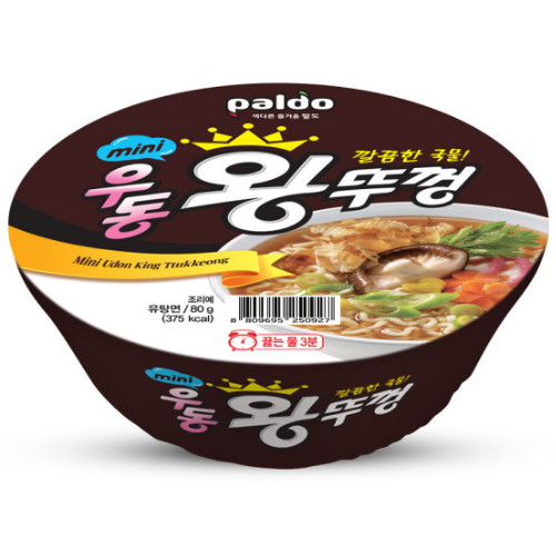 미니 우동 왕뚜껑 80g