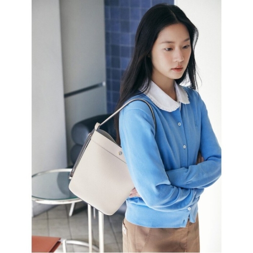 아이비 가죽 토트백_BE62D3M520