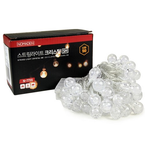 스트링 라이트 크리스탈 5M 50LED