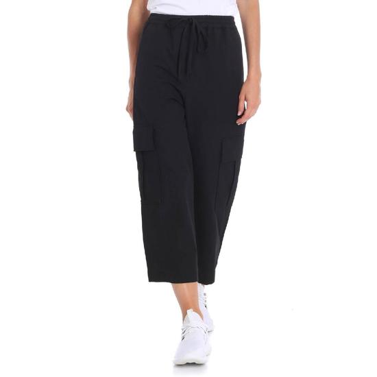 겐조 블랙 crop trousers with pockets 2PA1765AR99 T_이미지