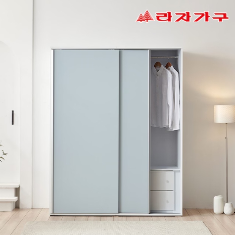 미담 키큰 슬라이딩 옷장 1600