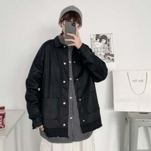 남성 기본핏 캐주얼 셔츠 버튼 남자 가을 겨울 코디 11473424