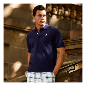 그렉노먼 USPA 더블피케 카라티셔츠 HMP19TS201