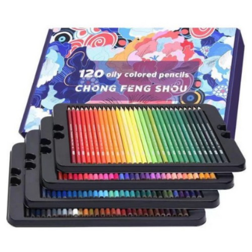 컬러링 드로잉 유성 색연필