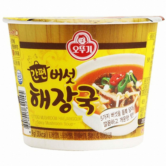 오뚜기 간편 버섯해장국 9g (6개)
