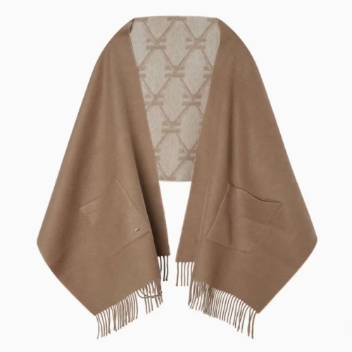  헤지스 베이지 단색 울캐시미어혼방 양면숄 HIMU5F001I2