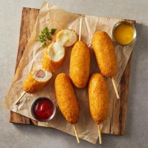 현대그린푸드 그리팅 존쿡 델리미트 모짜렐라 핫도그 475g (1개)_이미지