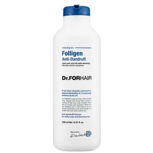 닥터포헤어 폴리젠 비듬 각질케어 샴푸 500ml (3개)