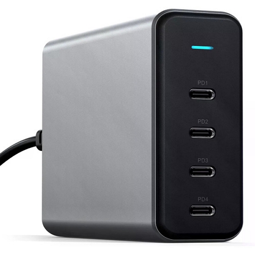 Satechi PD PPS 165W 4��Ʈ GaN ������ ST-UC165GM �ؿܱ���