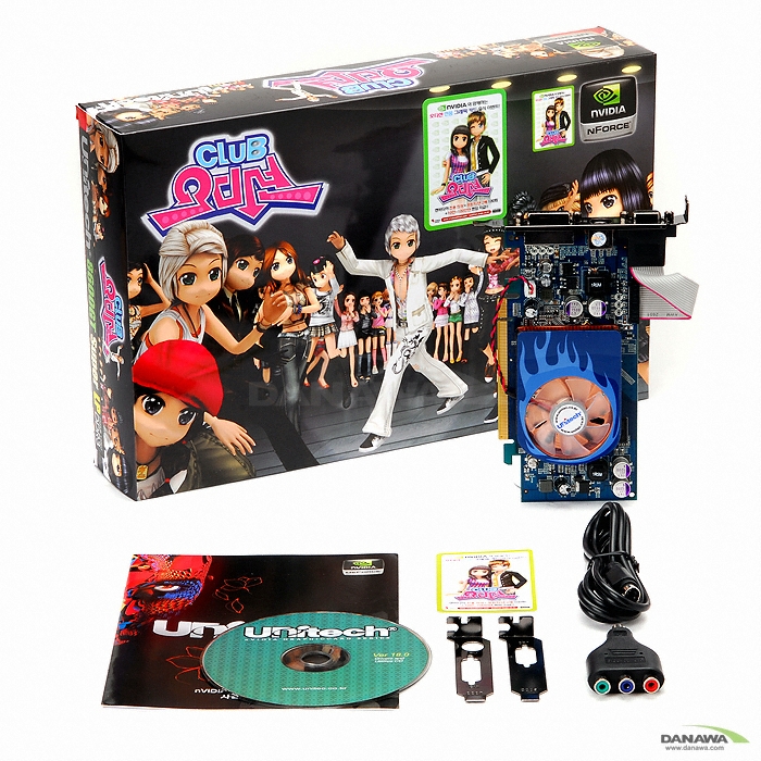 유니텍전자 지포스 8600GT SUPER D3 256MB 오디션 LP_이미지
