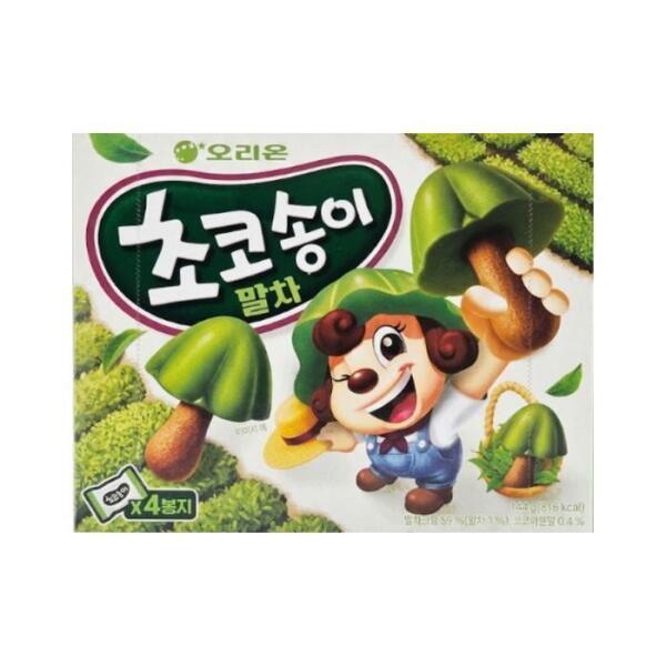오리온 초코송이 말차 216g