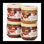 우리식품 알찬우리장류 세트 된장 500g + 막장 500g + 고추장 500g + 지장 500g (1개)