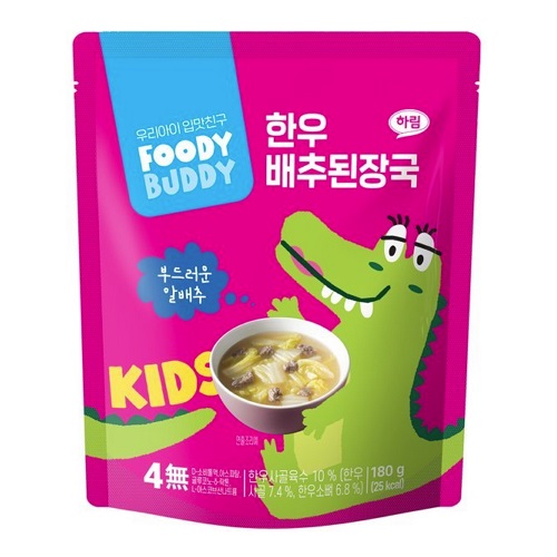 하림 푸디버디 한우 배추된장국 180g (2개)_이미지