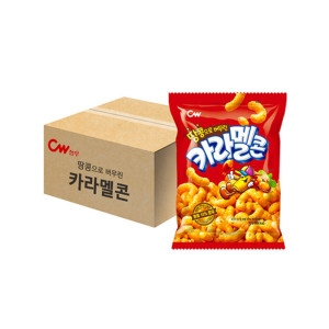 크라운제과 카라멜콘 72gx16개 1박스