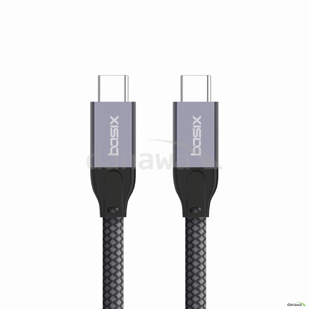 basix X11 USB 3.1 C to C타입 충전 케이블 (1m)_이미지
