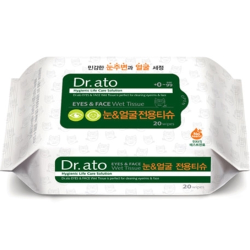 닥터아토 ㅤ눈 얼굴 전용티슈 리필형 20매 (1팩)_이미지