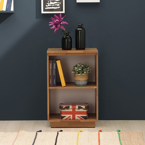 10SPACE 멀바우 패턴 오픈 수납장 600