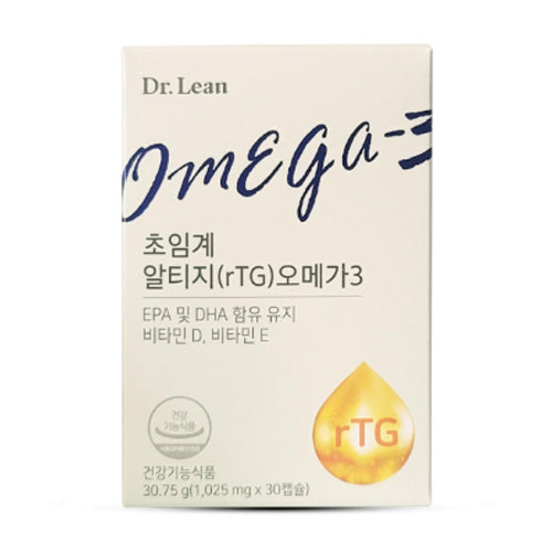 닥터린 초임계 알티지 오메가3 1025mg 30캡슐 (6개)