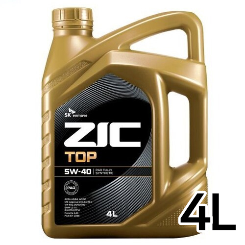 SK엔무브 지크 탑 5W40 4L (1개)