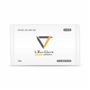 팜파스 르끌레어 오렌지 일회용 물티슈 1,000매 (1팩)_이미지
