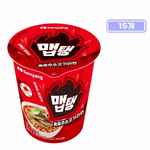 삼양식품 맵탱 흑후추 소고기 라면 65g (15개)_이미지