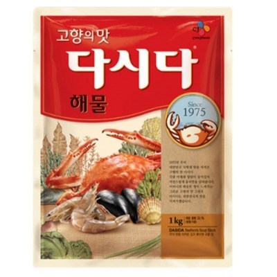 백설 다시다 해물 1kg (12개)_이미지