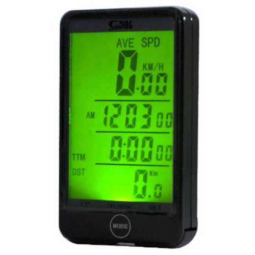 썬딩 SD 대형화면 백라이트기능 유선속도계