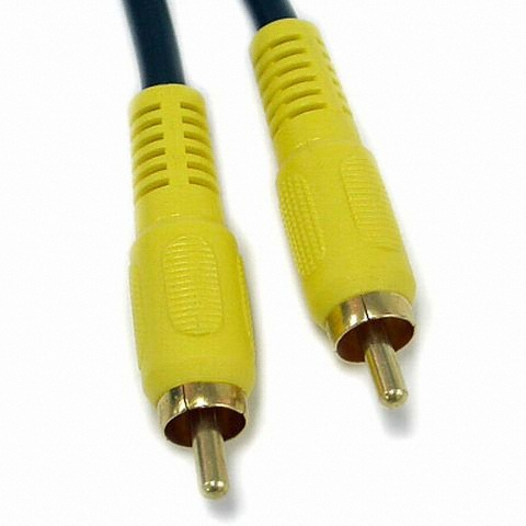 강원전자 NETmate RCA 단선케이블 (중급) (1.5m)
