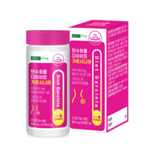 건국유업 탄수화물 다이어트 가르시니아 60정 (2개)