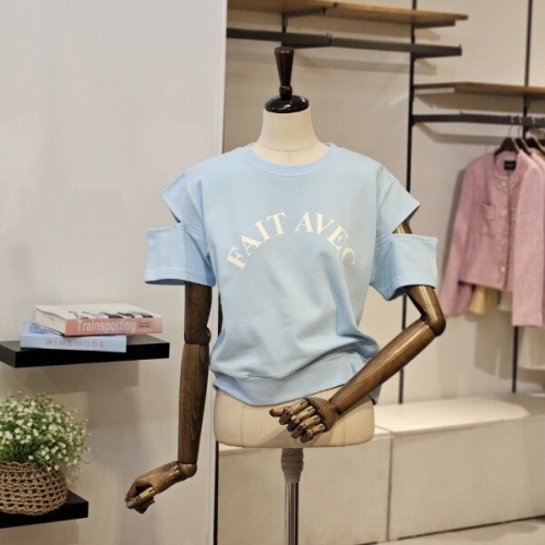 반에이크 페아베크 절개 반팔 맨투맨 VB54TSMP03Z